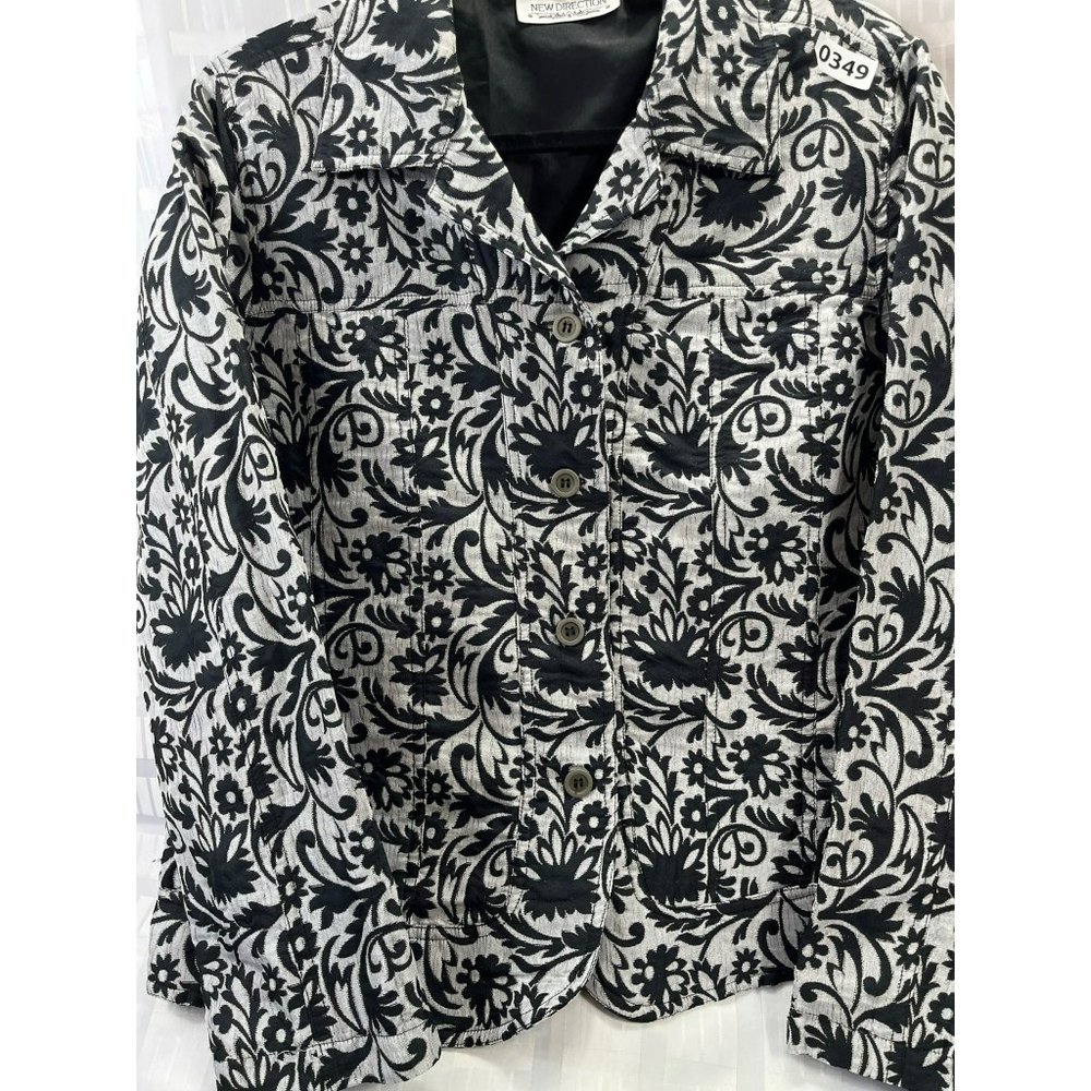 NEW DIRECTION, Women VEST, long sleeve, SIZE L, COLOR BLACK - Picture 8 of 13